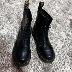 Doc Marten Black combat boots